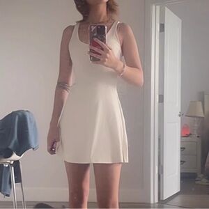 Sport dress with built in shorts